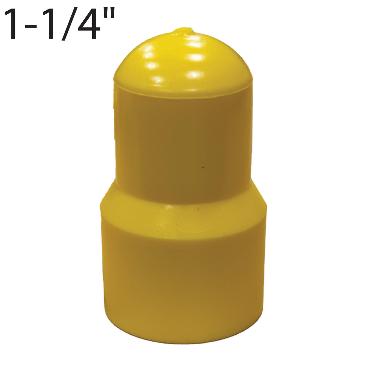 1-1/4" Butt Fusion Cap-Yellow