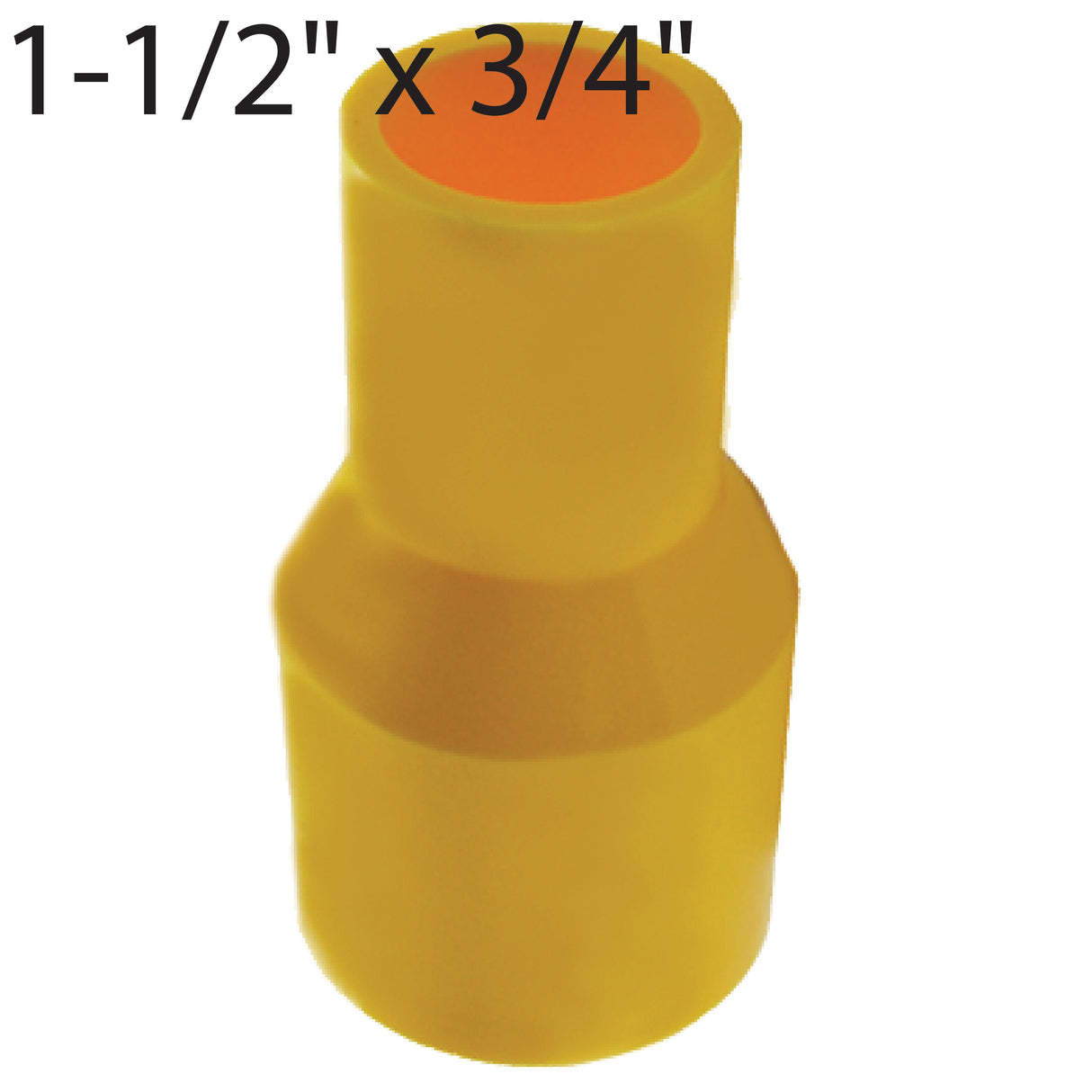 1-1/2" x 3/4" Butt Fusion Reducer-Yellow