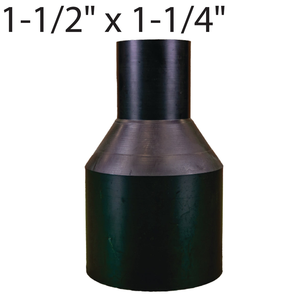 1-1/2" x 1-1/4" Butt Fusion Reducer-Black