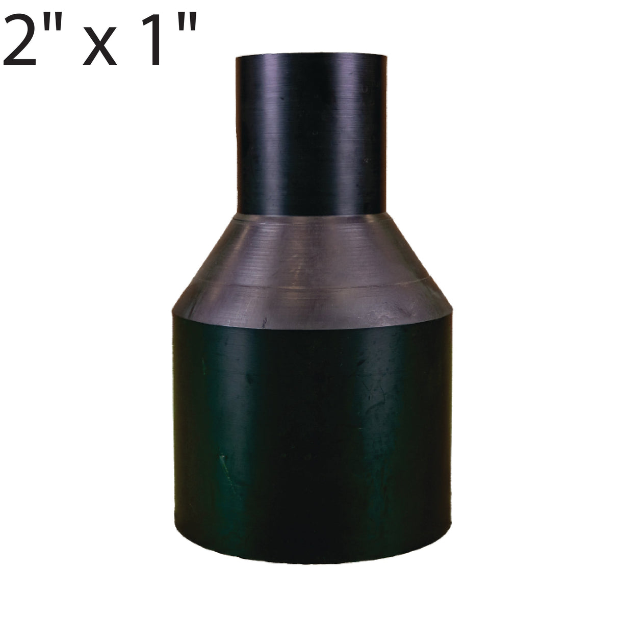 2" x 1" Butt Fusion Reducer-Black