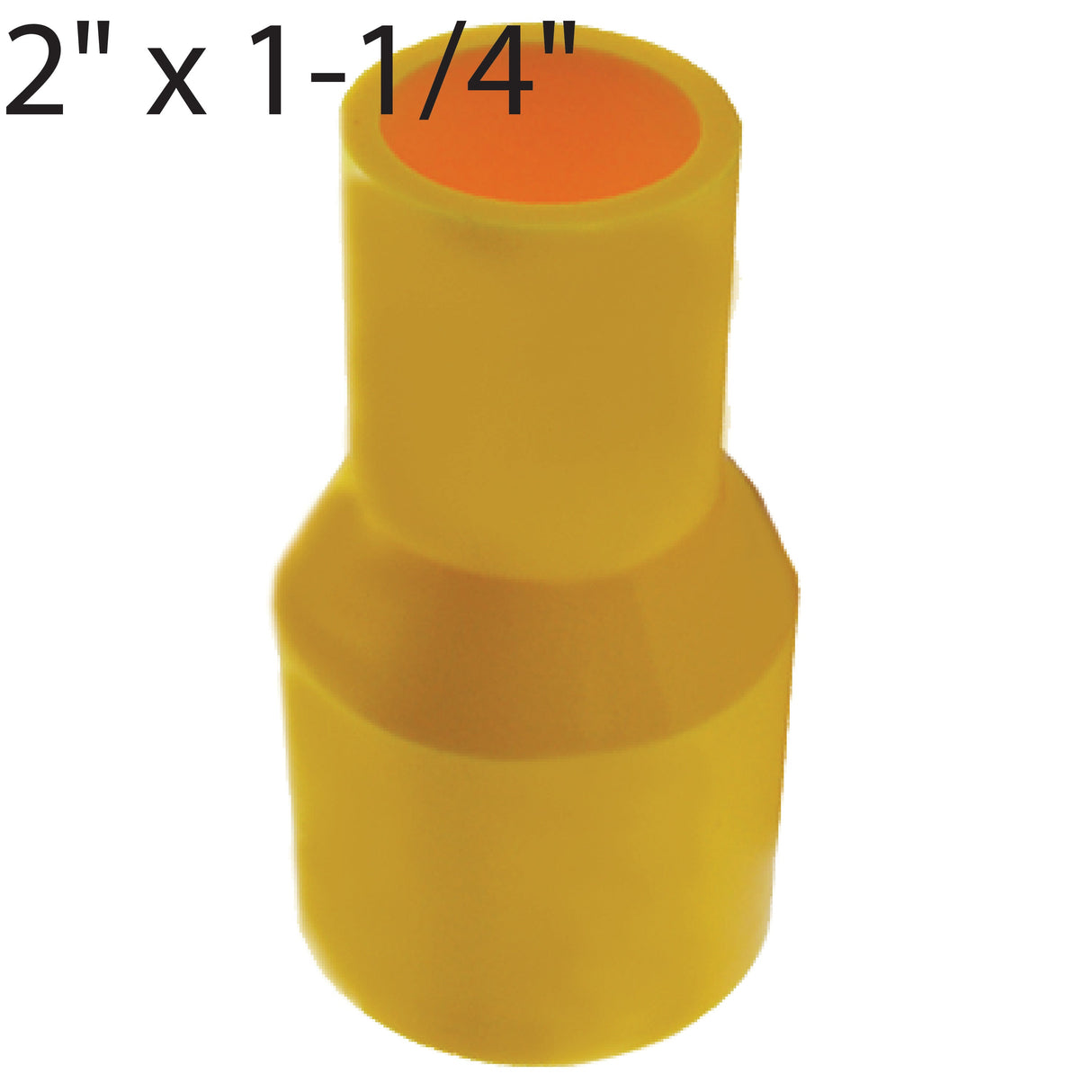 2" x 1-1/4" Butt Reducer-Yellow