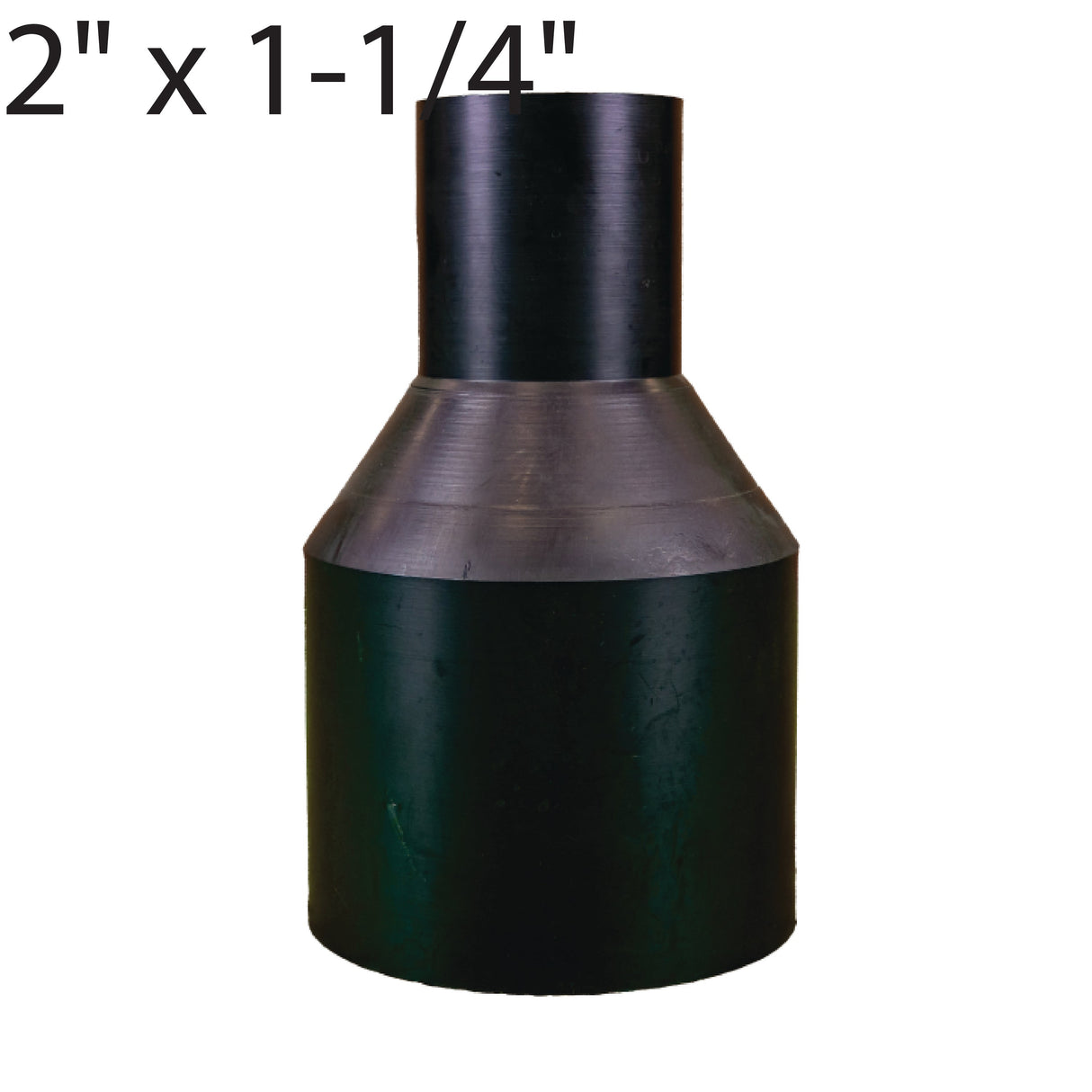 2" x 1-1/4" Butt Fusion Reducer-Black