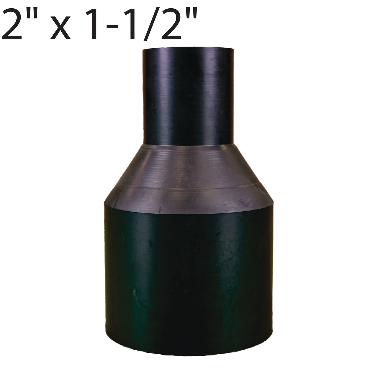 2" x 1-1/2" Butt Fusion Reducer-Black