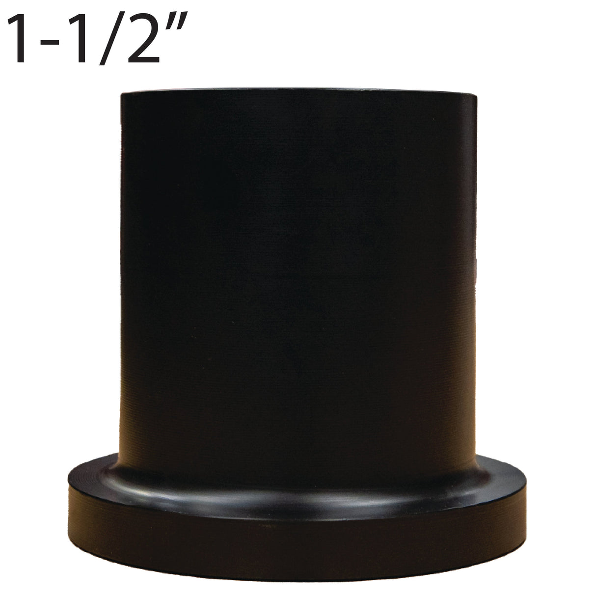 1-1/2" Flange Adapter SDR 11-Black