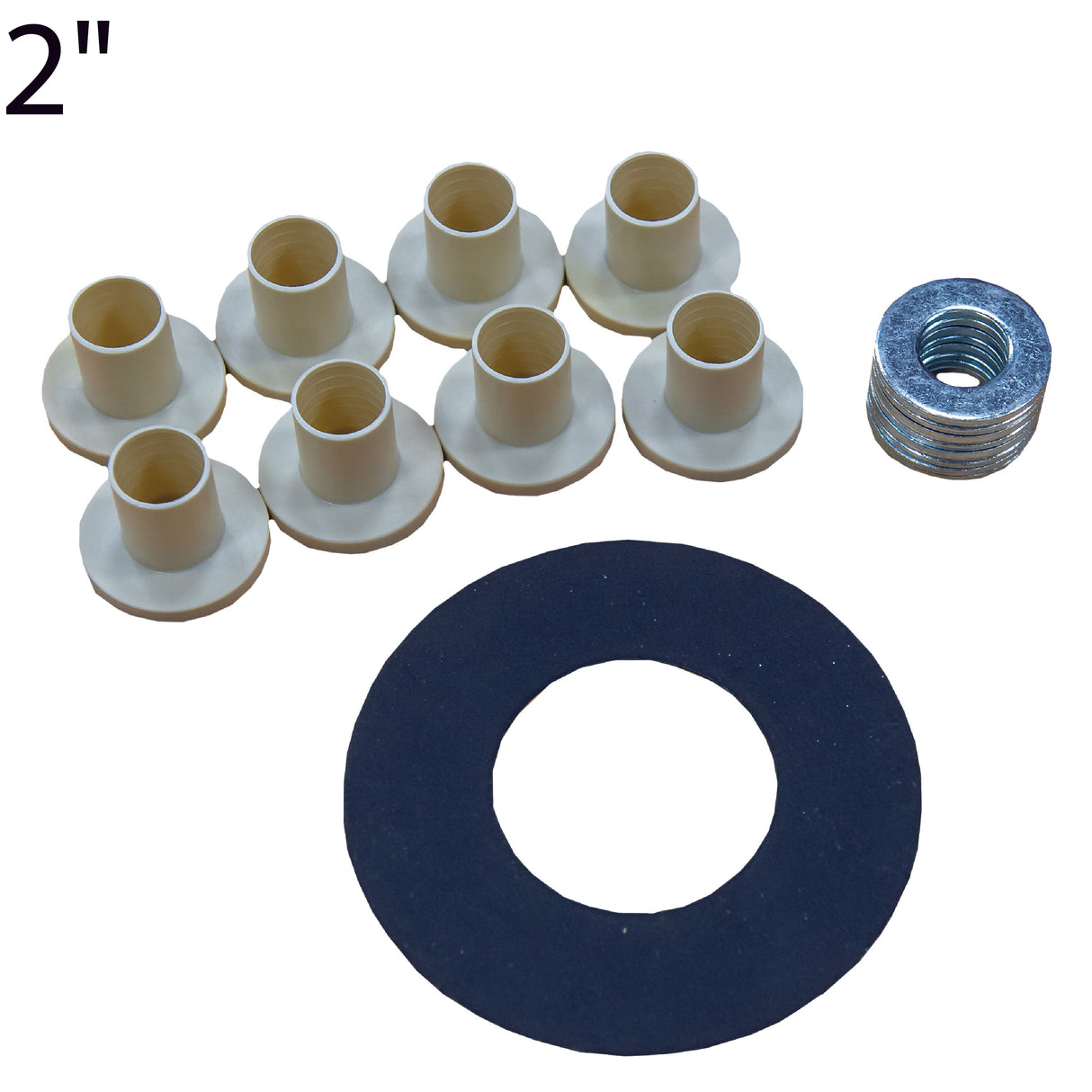 2" 150 Flange Insulation Kit Raised face, type F n/p gasket w/ dw minlon sleeves. Class 150 200021520210