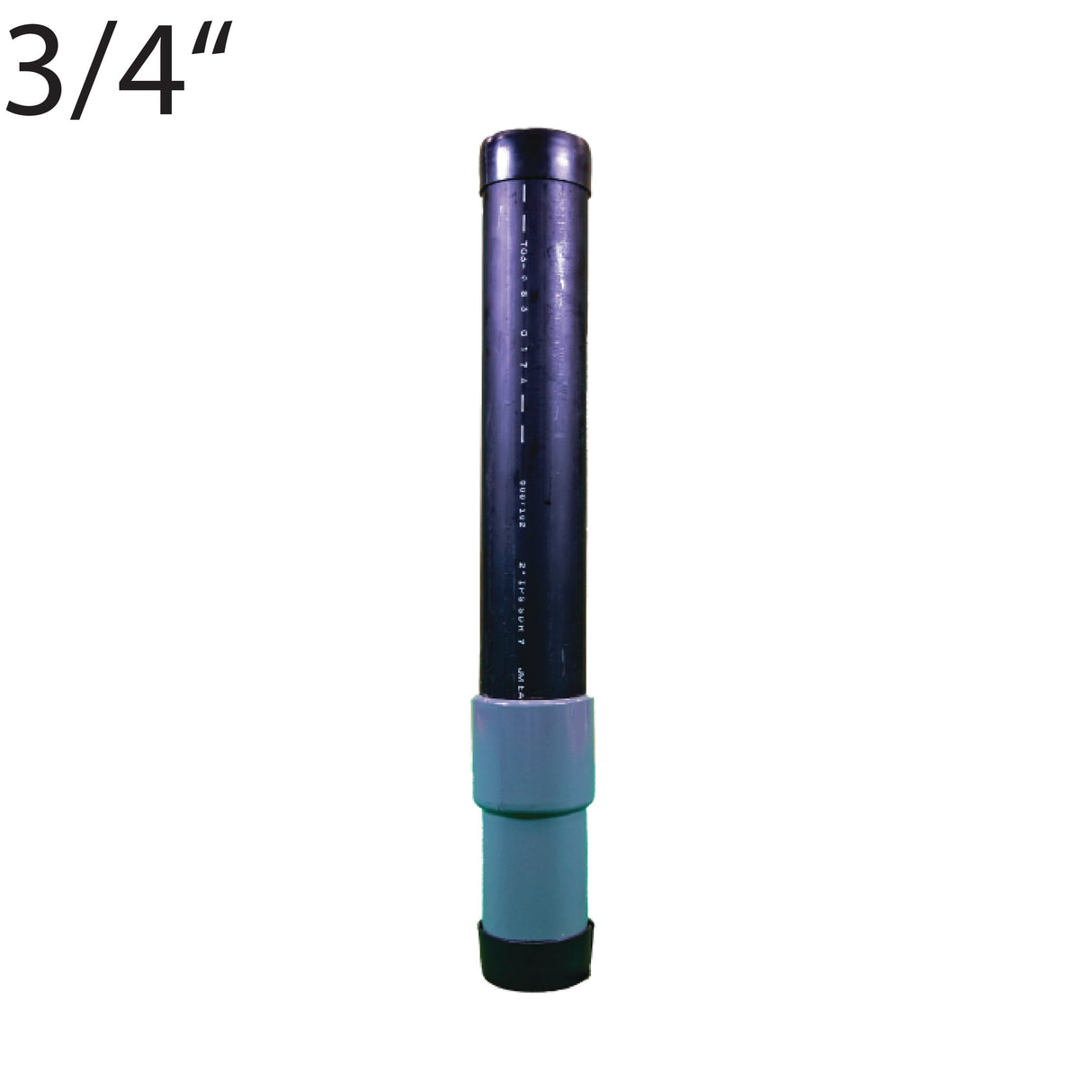3/4" Thd. Int. Coat Transition-Black