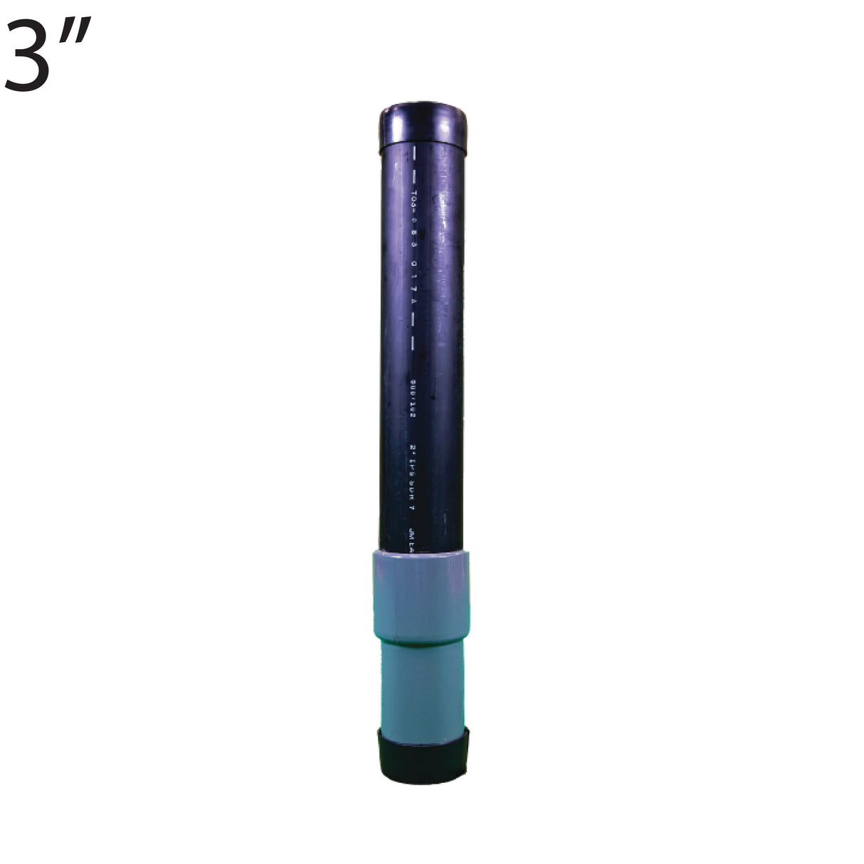 3" Thd. Int. Coat SDR 11.0 Transition-Black