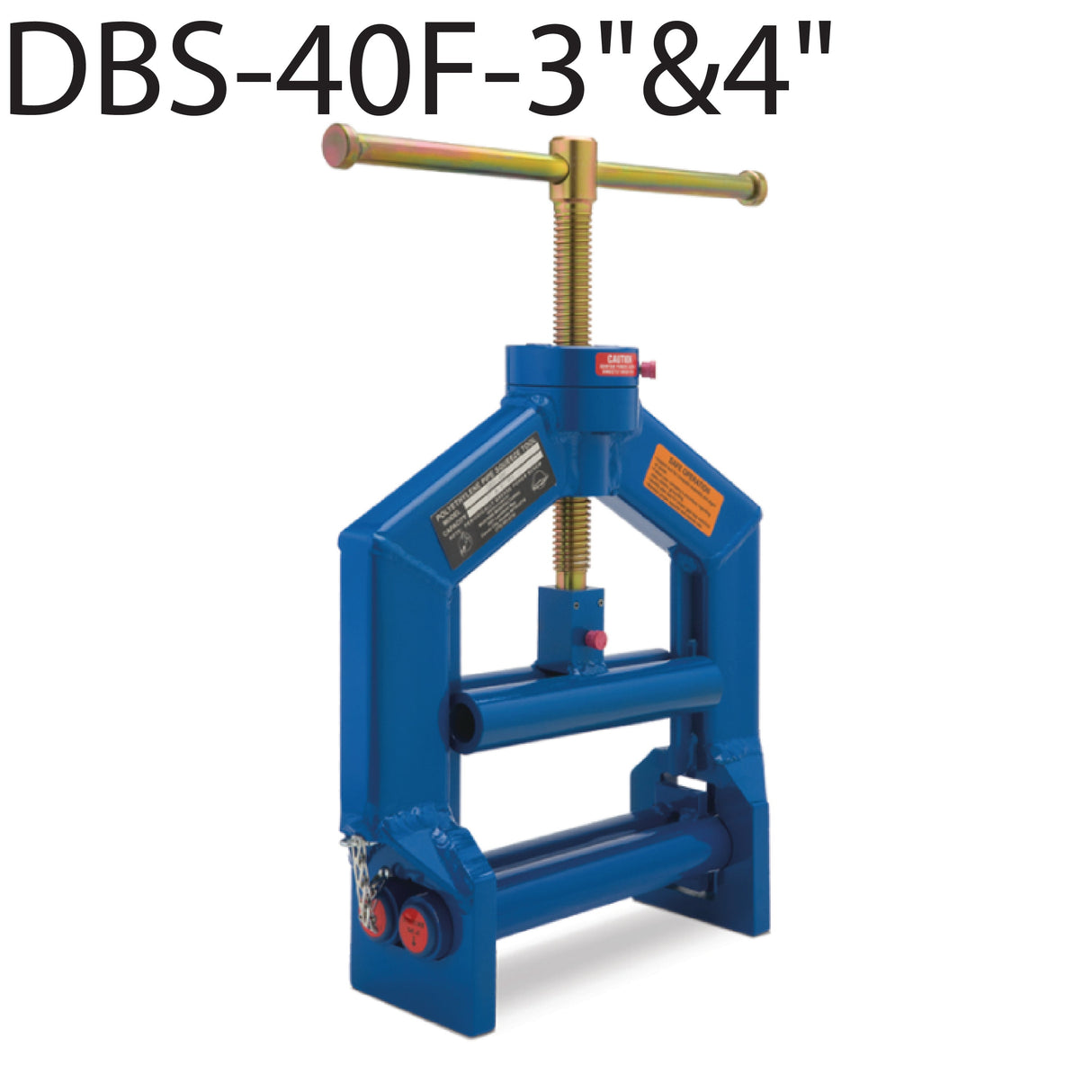 Mustang DBS-40F Manual, Dual Bar(Specify 2 Sizes) 3" SDR 11 & 4" SDR 11 STOPS