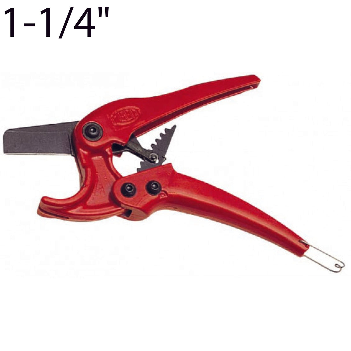 Reed PE One Hand Ratchet Shears Thru 1-1/4" Capacity, Item #04176, RS1