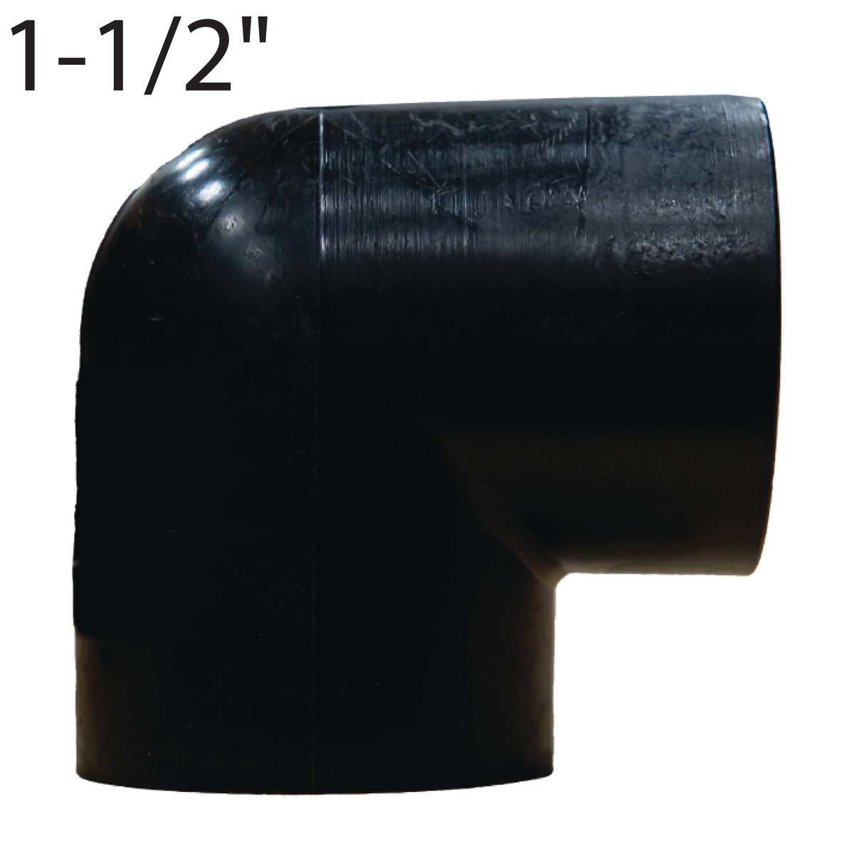 1-1/2" Socket Fusion 90 Degree Ell-Black