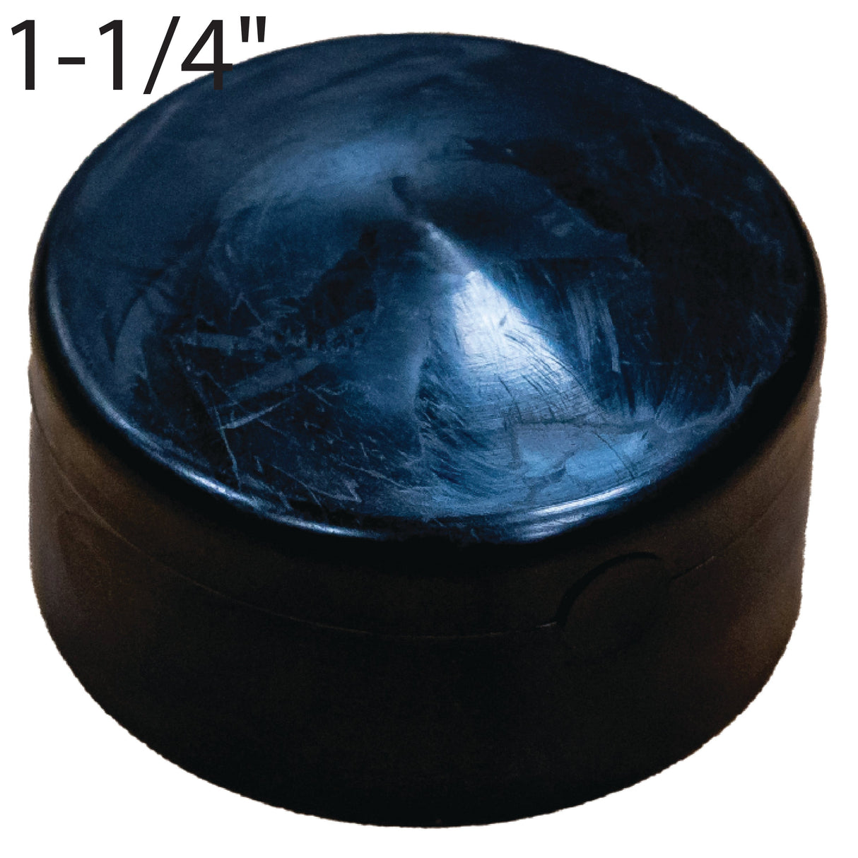 1-1/4" Socket Cap-Black