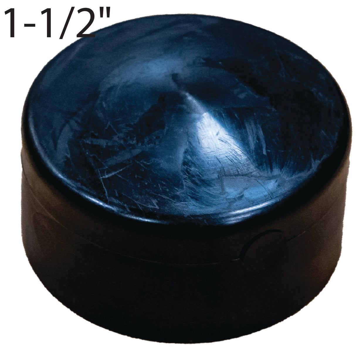 1-1/2" Socket Cap - Black