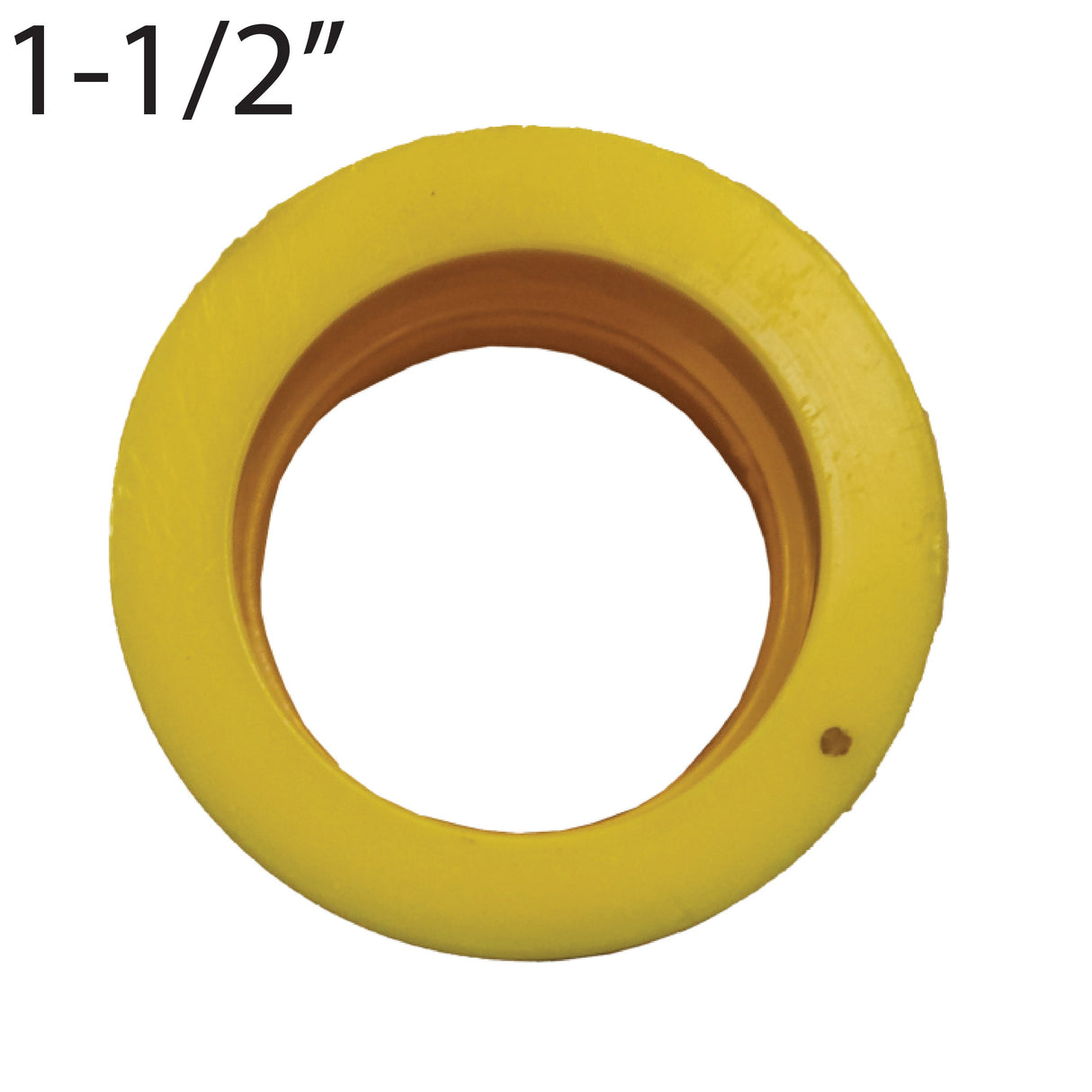 1-1/2" Socket Fusion Coupling-Yellow