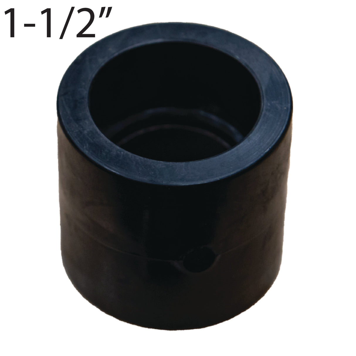 1-1/2" Socket Coupling - Black