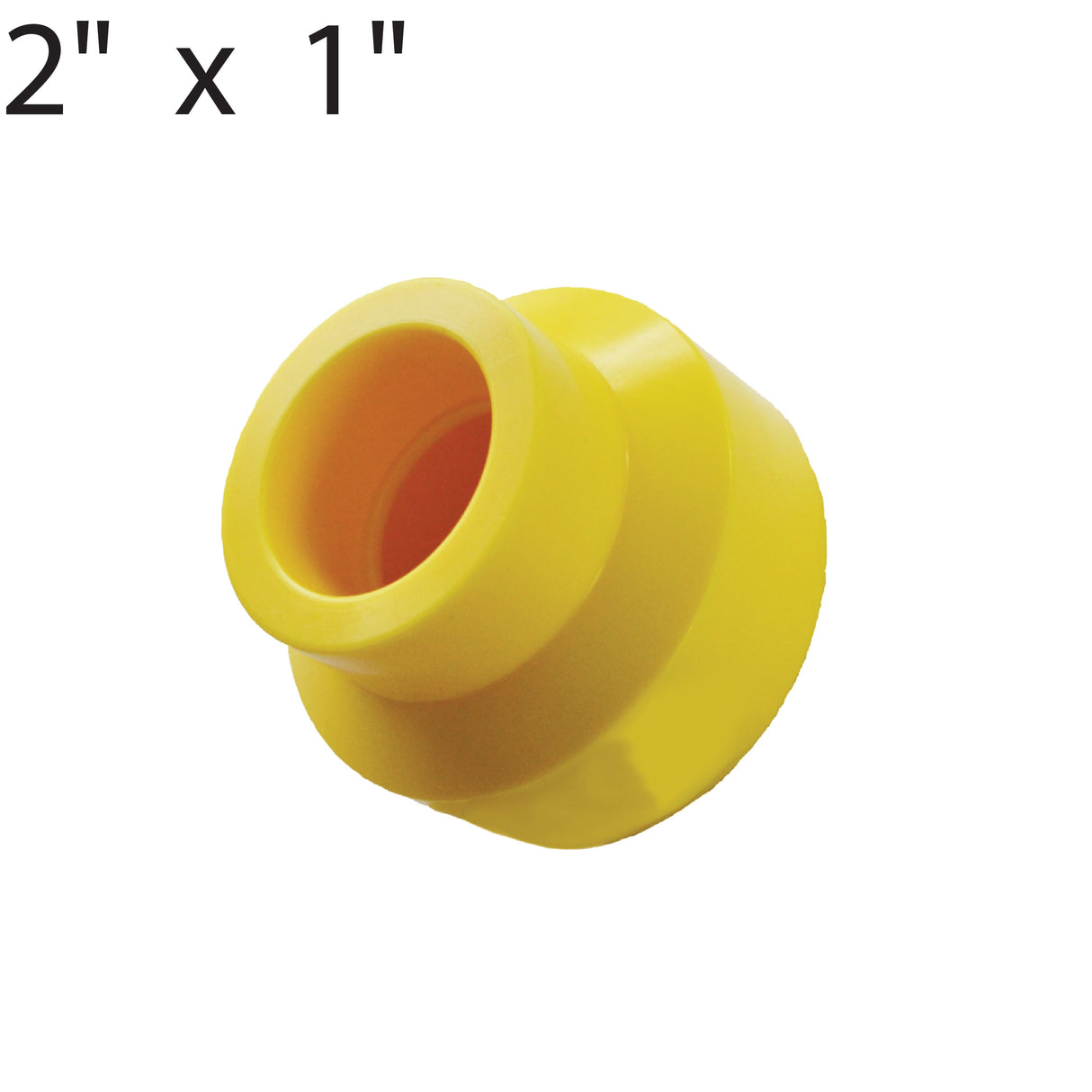 2" x 1" Socket Fusion Reducer-Yellow