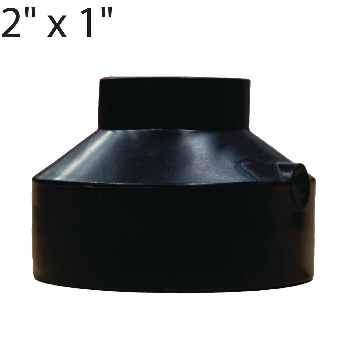 2" x 1" Socket Fusion Reducer-Black