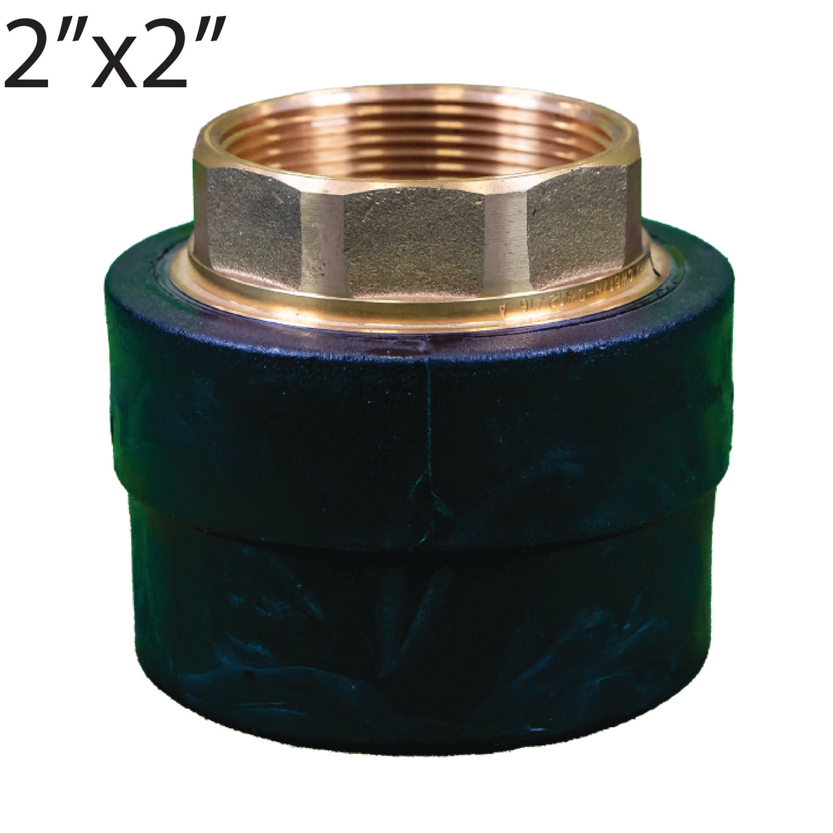 2" Socket x 2" FPT Brass Transition Fitting-4710